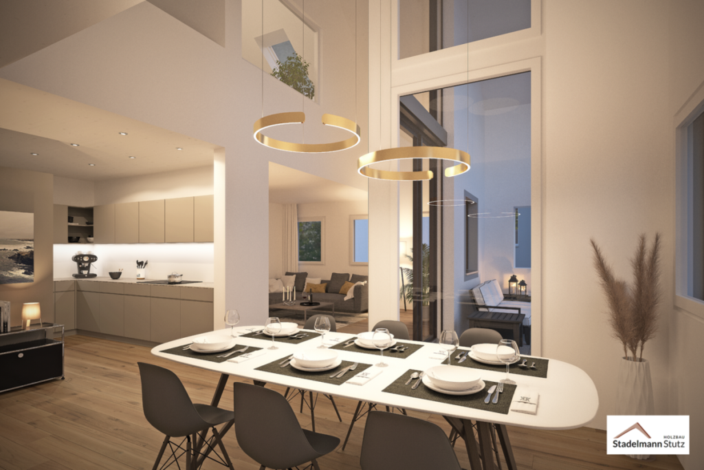 Haus F: Viel Raum und Höhe, mit Garten und Einstellhalle - Bild 9