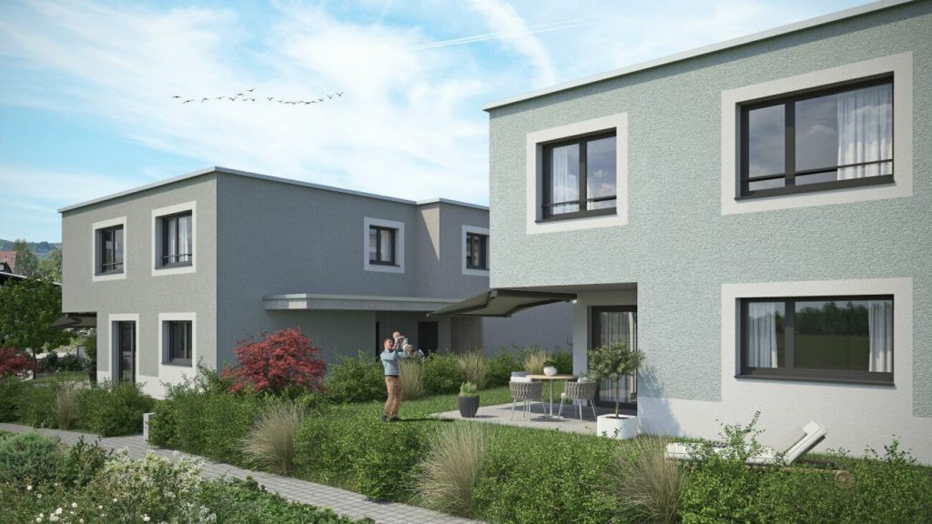 Einfamilienhäuser mit Garten und Tiefgarage, EFH 4 - Bild 1