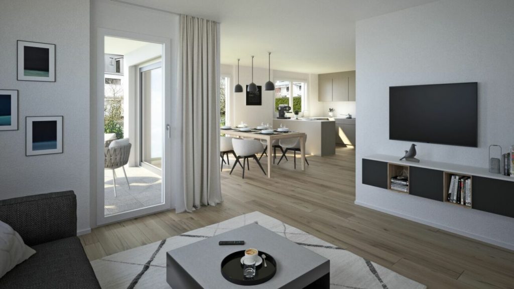 Einfamilienhäuser mit Garten und Tiefgarage, EFH 4 - Bild 3