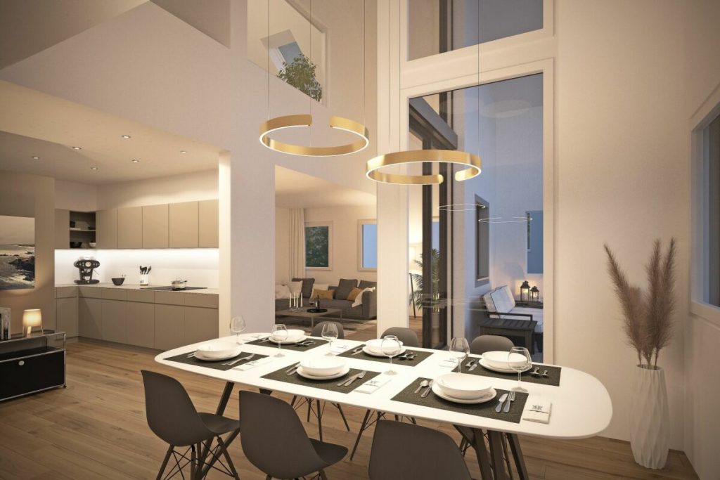 Haus F: Viel Raum und Höhe, mit Garten und Einstellhalle - Bild 3