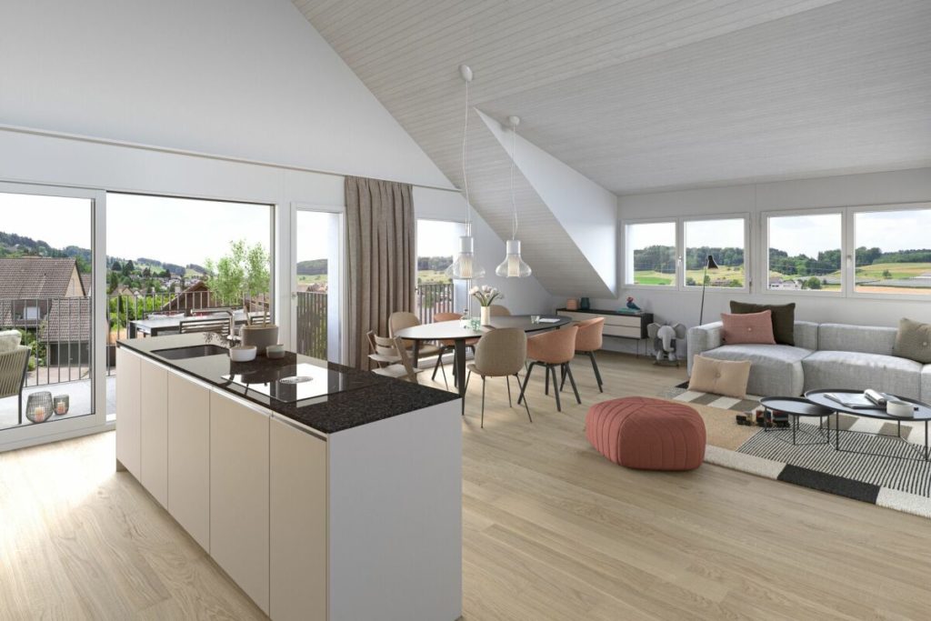 am Eichacher: Grosszügige Gartenwohnung - Bild 4