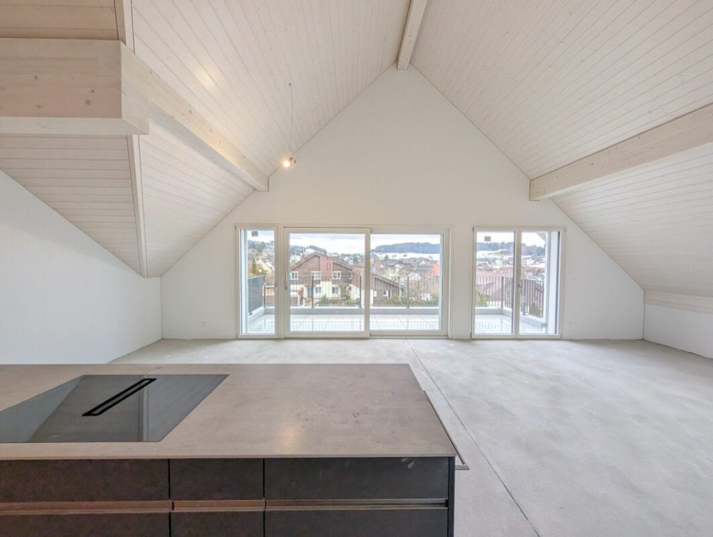 Geniessen Sie die Aussicht über die Dächer von Aesch ZH - Bild 2