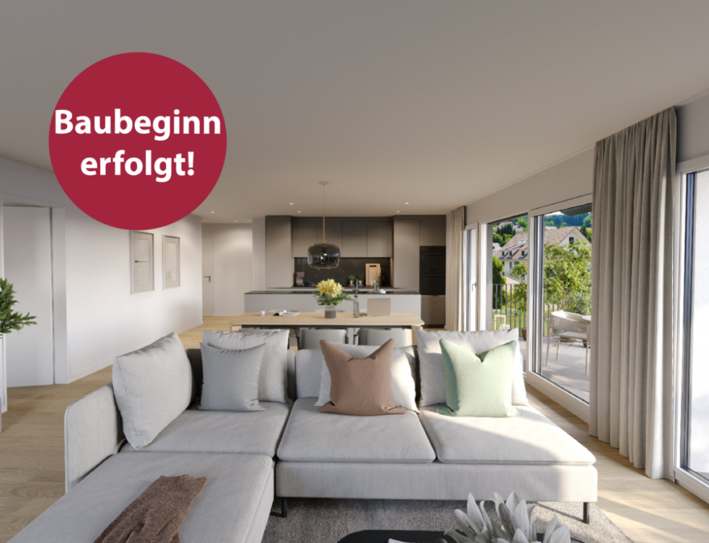 Wohnen mit Blick auf den Uetliberg - Bild 1