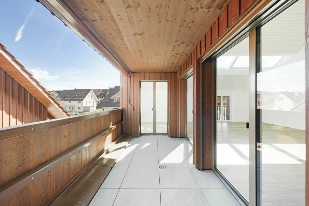 Wohncharme in Rickenbach - Loggia Whg. 201