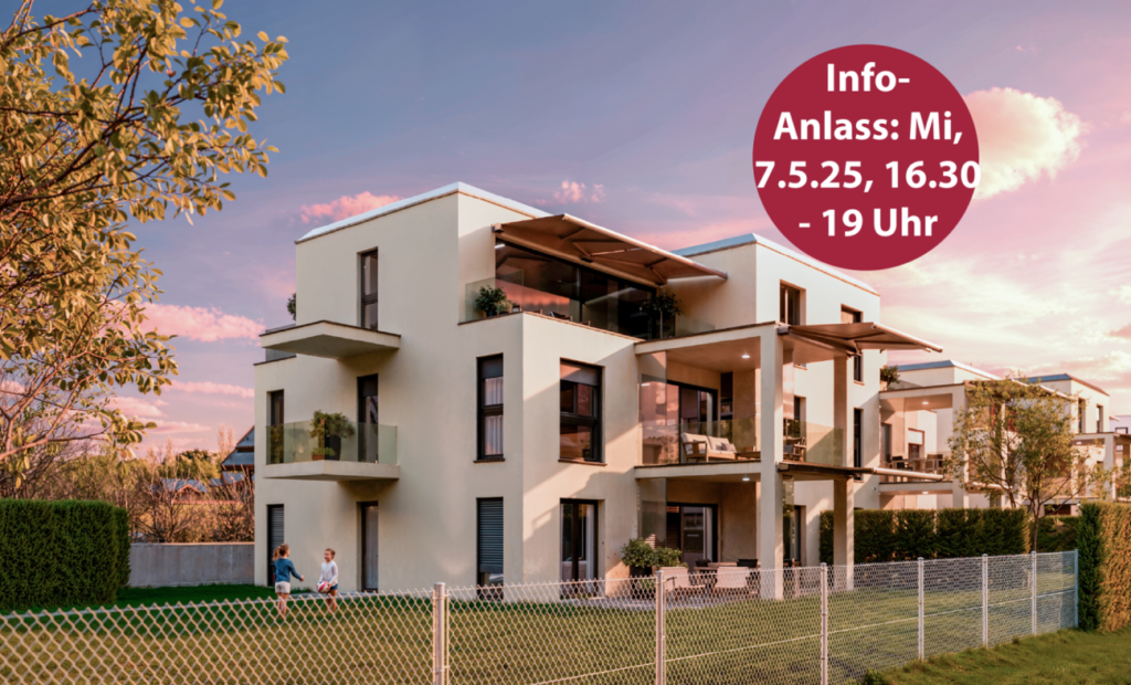Info-Anlass am Mi, 7.5.2025 - Aussenansicht Haus A