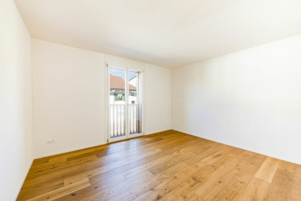Neubauwohnung mit grosser Terrasse - Schlafzimmer Whg. 101