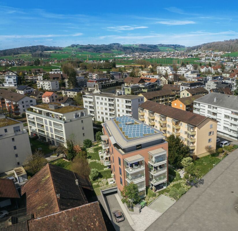 Motorrad-Parkplätze, verfügbar ab Herbst 2026 - Aussenansicht