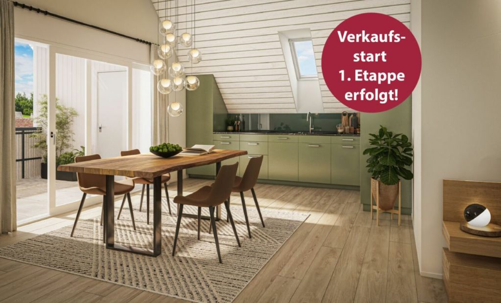 Wohneigentum im Grünen - modern, zentral, nachhaltig - Wohnung 9.301 Wohnen
