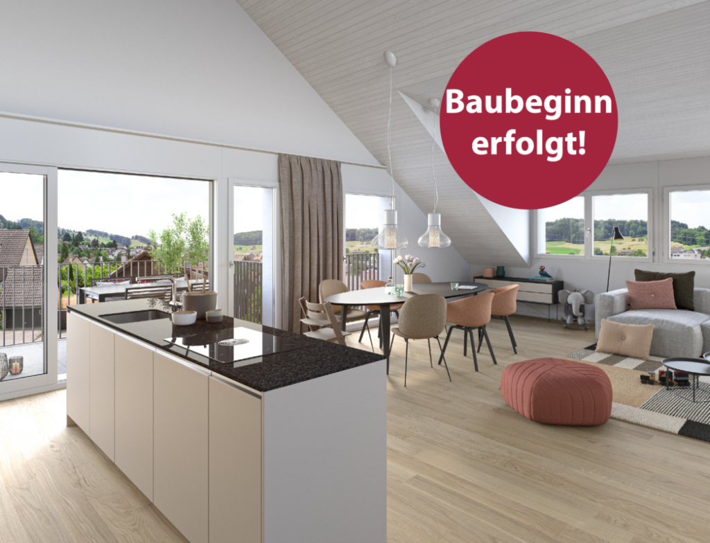 am Eichacher: Baubeginn erfolgt - Bild 1