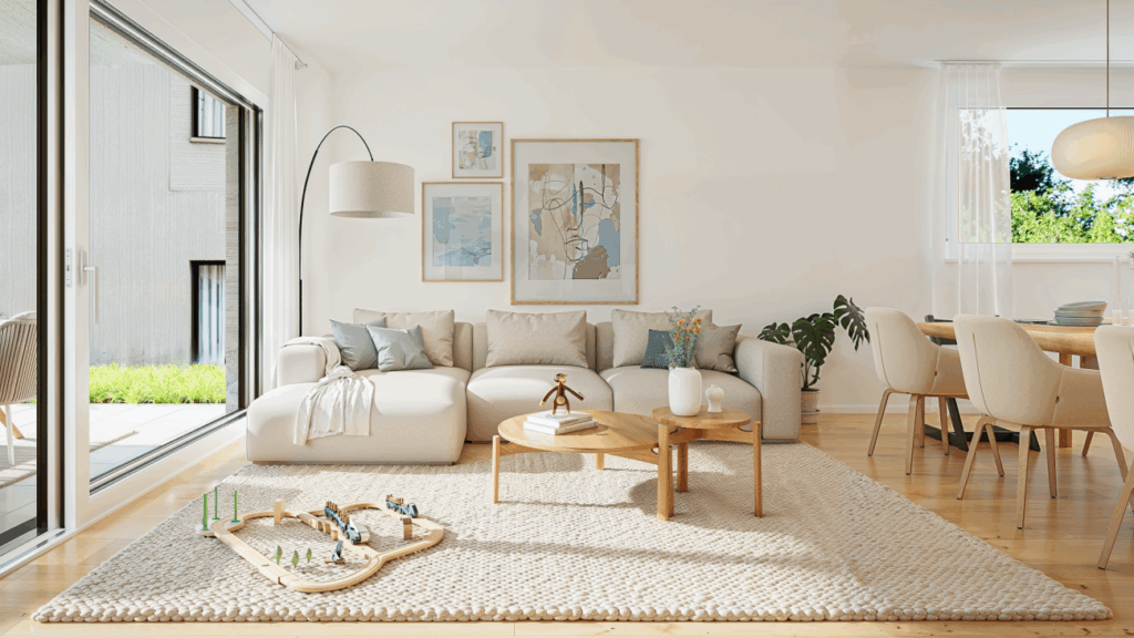 Freistehendes Einfamilienhaus mit viel Platz, Ruhe und unverbaubarem Ausblick - Bild 5