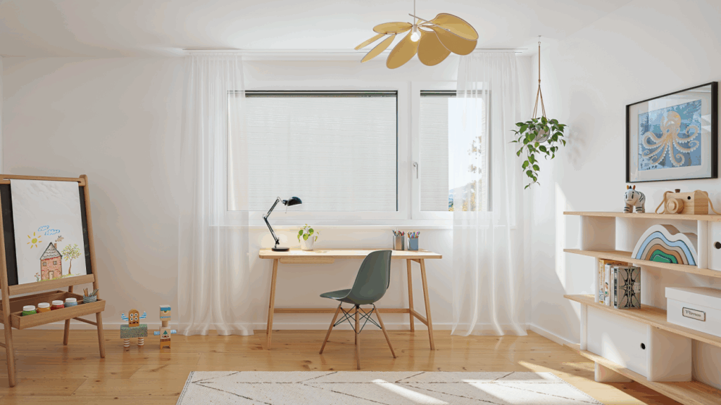 Wohnen mit viel Platz zum Wohlfühlen - Kinderzimmer