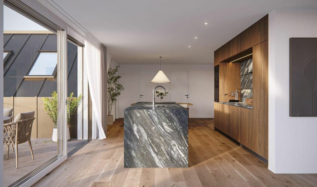 Neubauprojekt Haute Living - Zürich-Wollishofen - Innenansicht