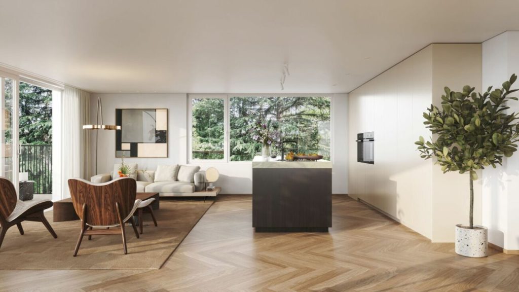 4.5-Zimmer-Gartenwohnung - Neubauprojekt ONA in Rüschlikon - Bild 5