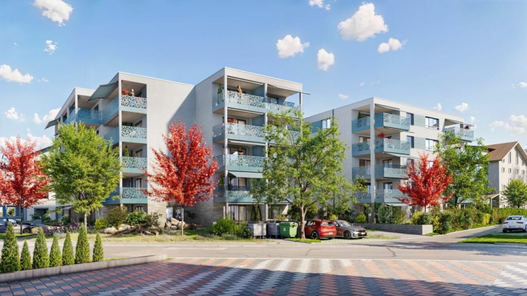 Wohnen am Altbach, exklusiver Neubau im Herzen von Kloten - Bild 1