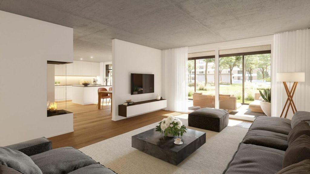 Äusserst grosszügige 4.5 Zimmer Gartenwohnung (Haus W4) - Bild 2