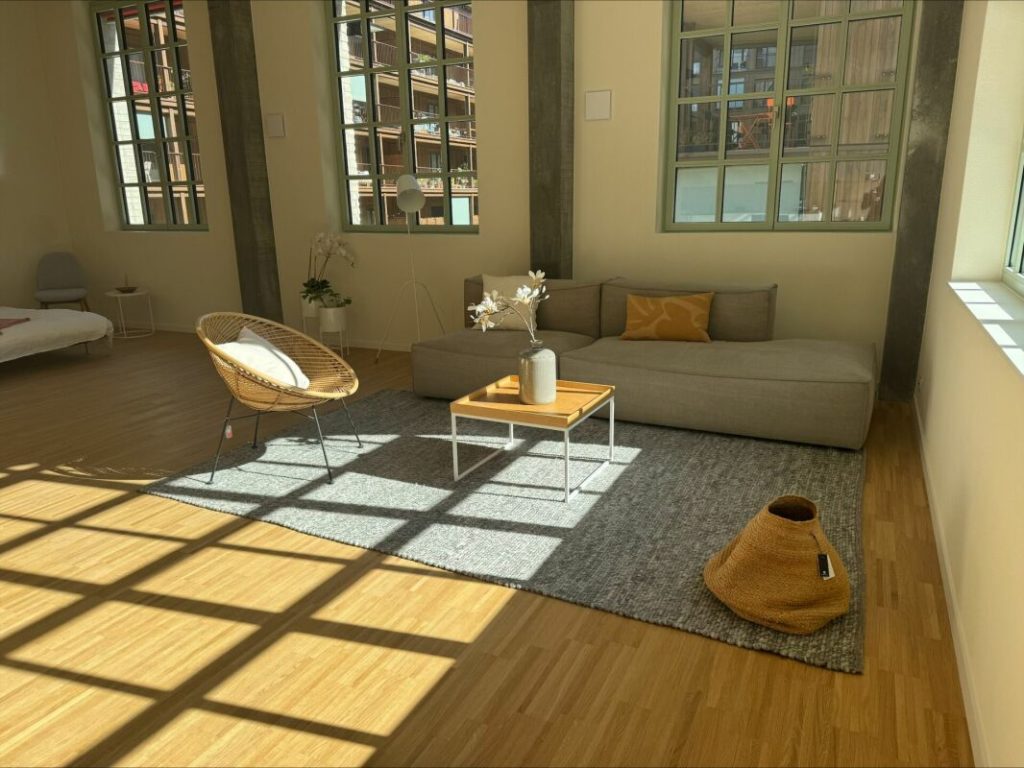 Einzigartige Loftwohnung mit Bogenfenster und Dachterrasse - Bild 1