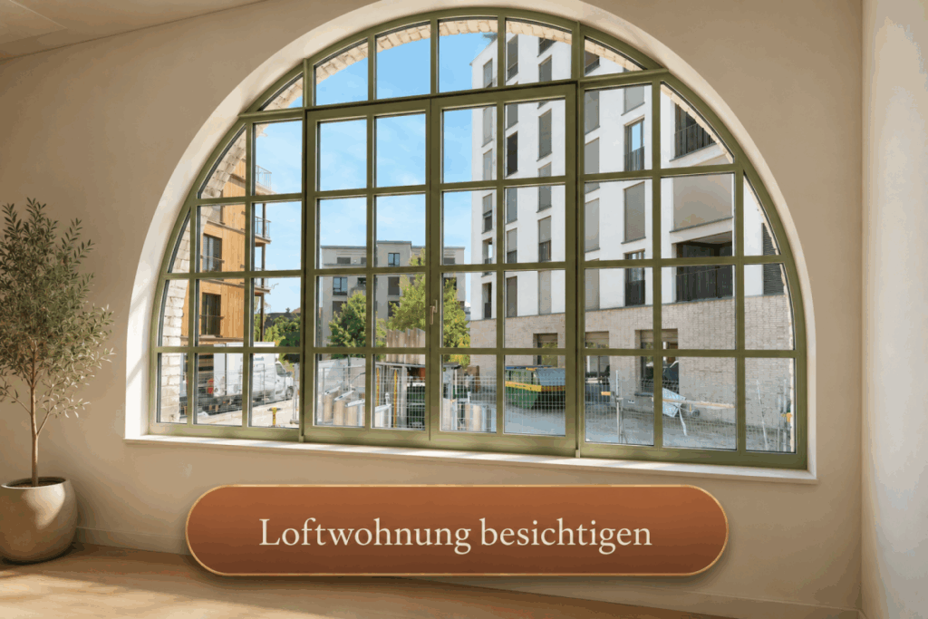 Einzigartige Loftwohnung mit Bogenfenster und Dachterrasse - Bild 1