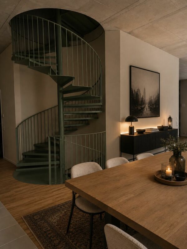 Einzigartige Loftwohnung mit Bogenfenster und Dachterrasse - Bild 6