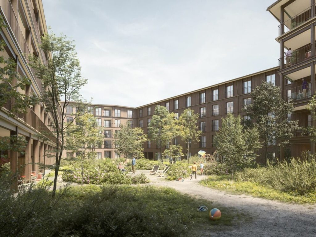 5.5-Zimmer Familienwohnung im Hofhaus mit Blick ins Grüne - Bild 6