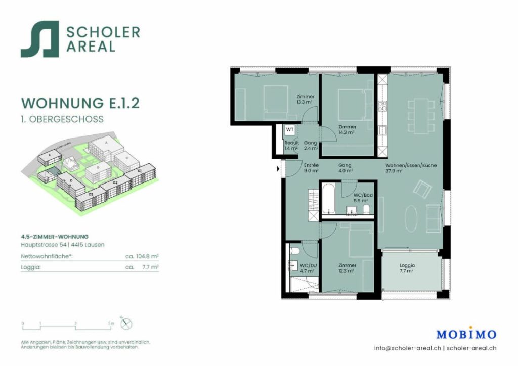 Elegante 4.5-Zimmerwohnung - Scholer-Areal.ch - Grundriss_Scholer-Areal