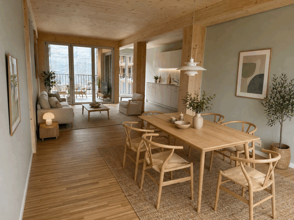 Wunderschöne 5.5-Zimmerwohnung mit Blick ins Grüne - Bild 1