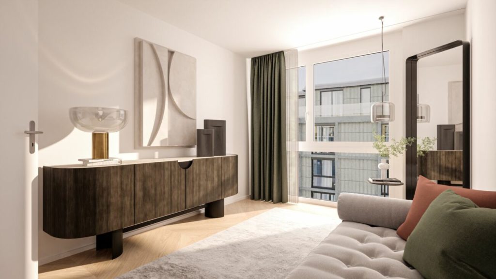 Neubau-Projekt Arrivée: Traumhafte 3 1/2 Zimmer-Wohnung mit grosser Terrasse - Bild 9