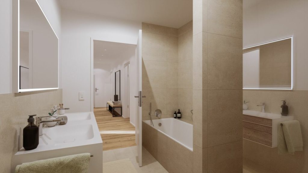 Neubau-Projekt Arrivée: Traumhafte 3 1/2 Zimmer-Wohnung mit grosser Terrasse - Bild 11