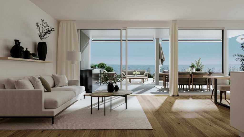 Neubau-Projekt Arrivée: Einmalige 5 1/2 Zimmer-Wohnung mit herrlicher Seesicht - Bild 2