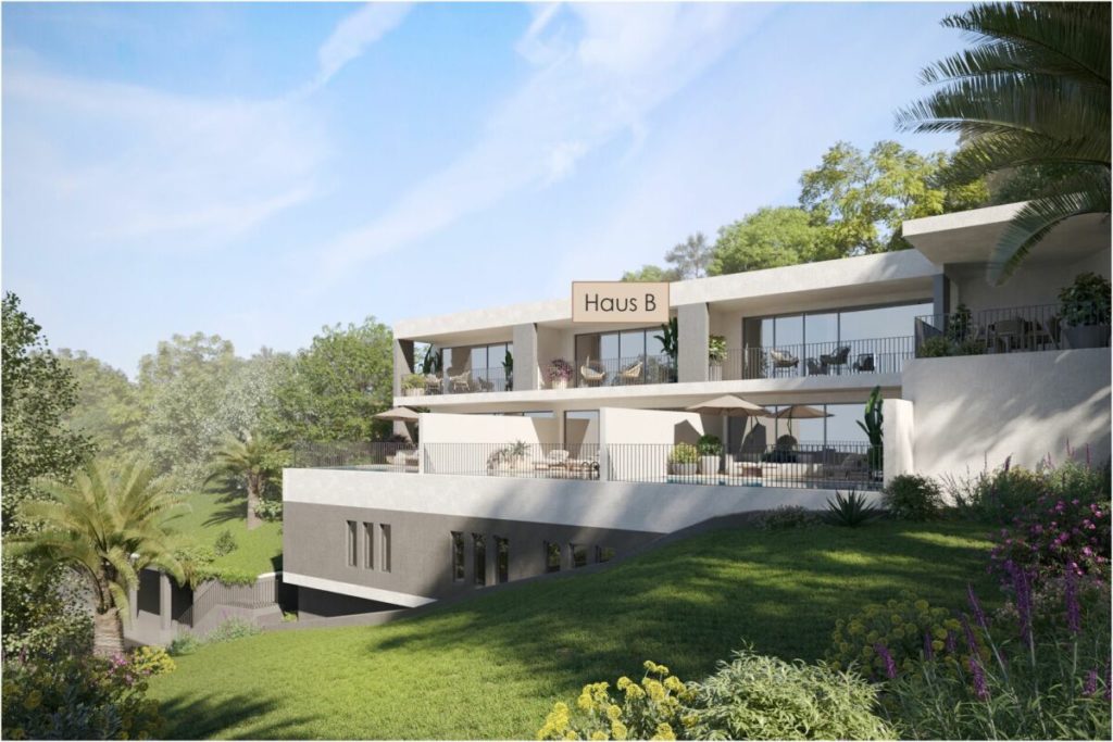 Neubau Terrassenhaus mit einmaliger Berg- und Seesicht - Bild 1