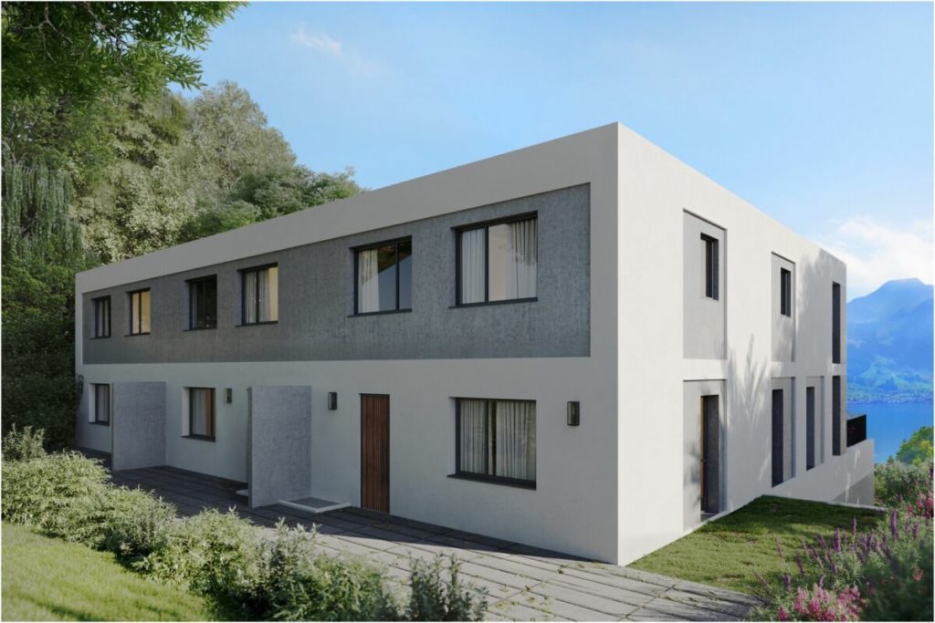 Neubau Terrassenhaus mit einmaliger Berg- und Seesicht - Bild 6