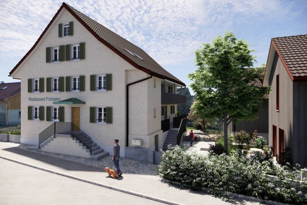 Baustart ist erfolgt - Viel Charm im Altbau Frohsinn - 5 1/2 Zimmer Hausteil - Bild 1