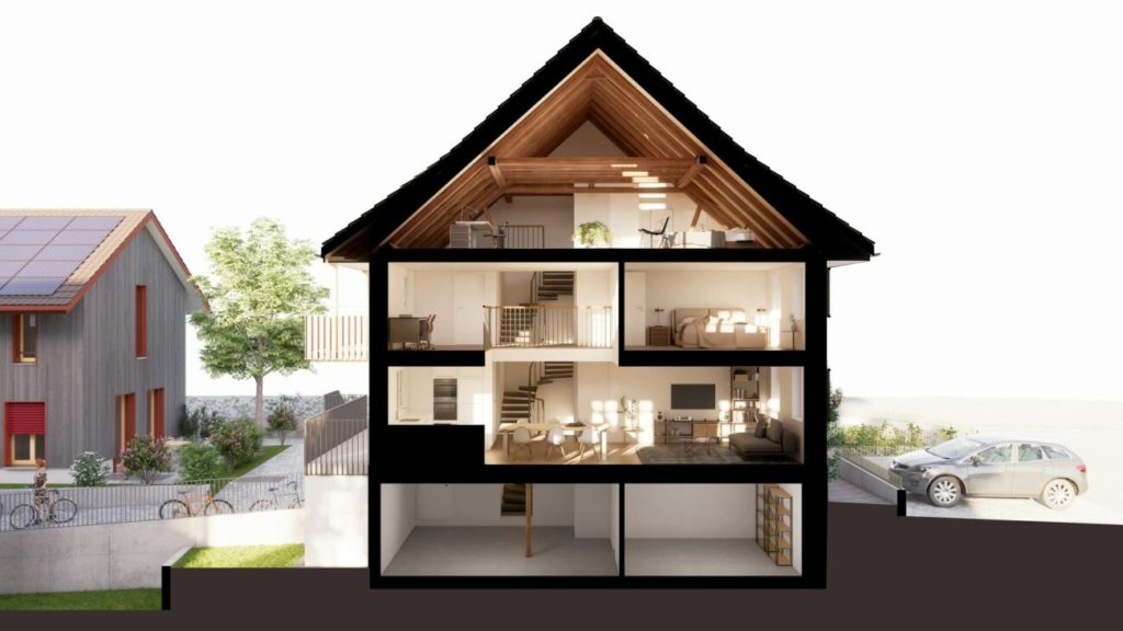 Baustart ist erfolgt -  Altbau Frohsinn - 4 1/2 Zimmer Hausteil - Bild 3