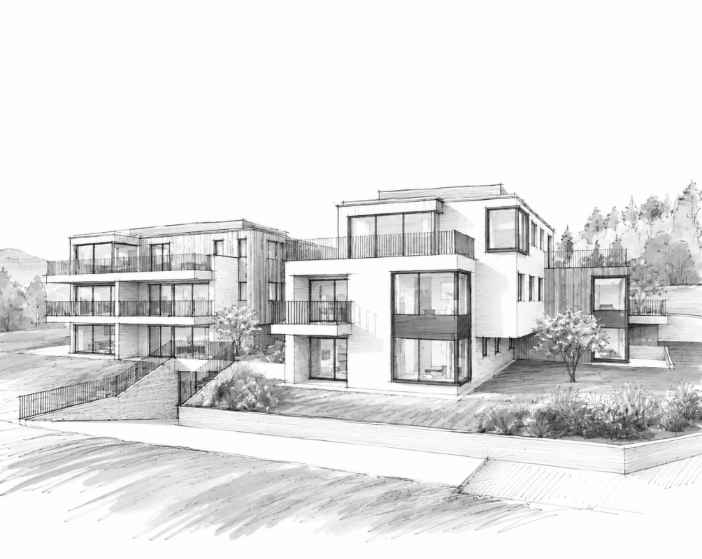 Projektankündigung in Birchwil - wo Aussicht zu Hause ist - Bild 1