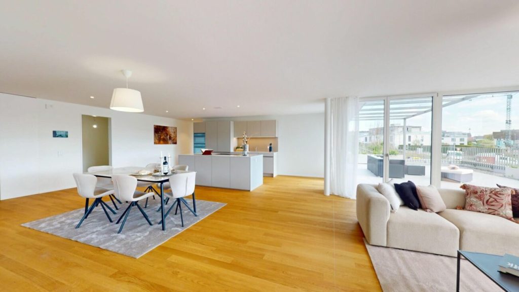 Escalera Seengen - Smart Wohnen. Letzte Terrassenwohnung - jetzt besichtigen! - Bild 9