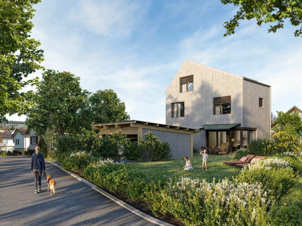 Individuelle Doppeleinfamilienhäuser in Stetten - Bild 4