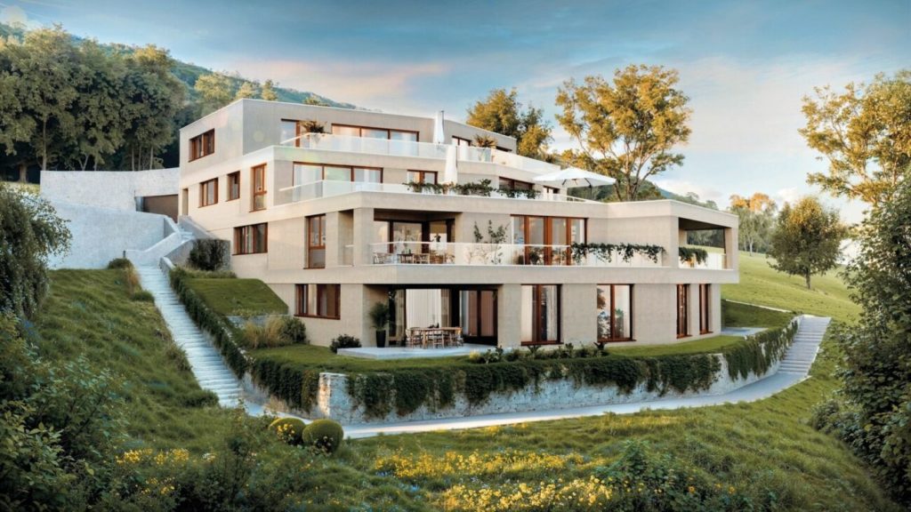 Wohnen für höchste Ansprüche - Attika Terrassenhaus mit atemberaubender Alpensicht - Bild 2