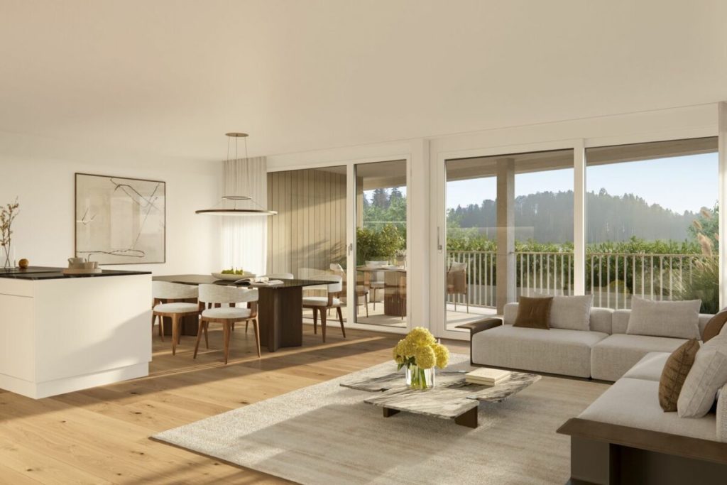 Hofgarten Safenwil - Attikawohnung mit 120m² Terrassenfläche - Bild 3