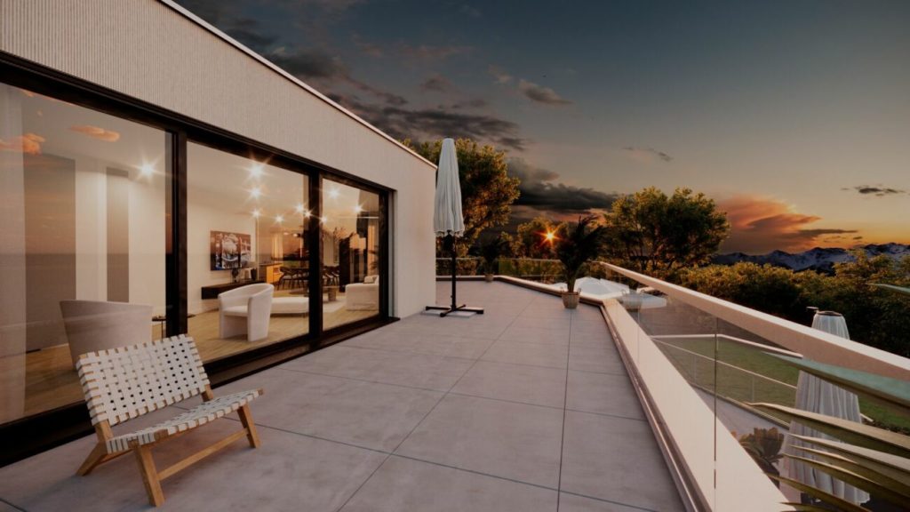 Wohnen für höchste Ansprüche - 3.5 Terrassenwohnung mit atemberaubender Alpensicht - Bild 4