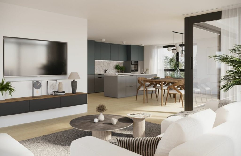 Wohnen für höchste Ansprüche - 3.5 Terrassenwohnung mit atemberaubender Alpensicht - Bild 8