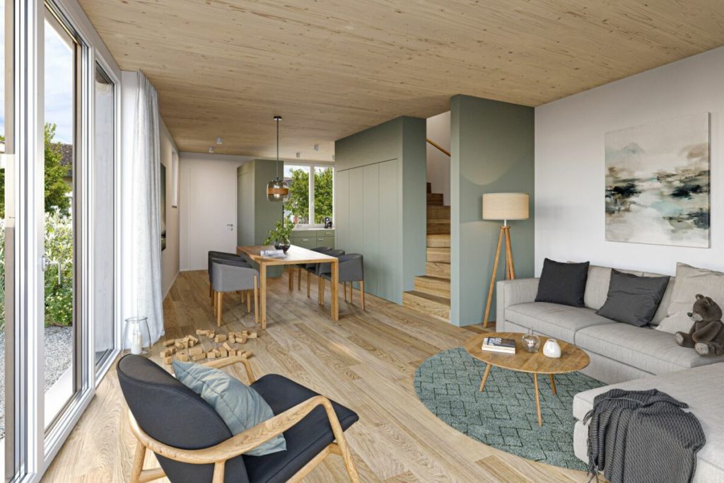 Doppeleinfamilienhäuser in Stetten Haus - Bild 1