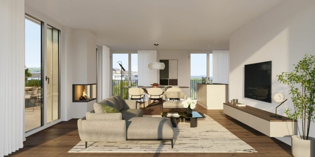 Gartenwohnung mit 183 m² Aussenfläche! - Bild 4