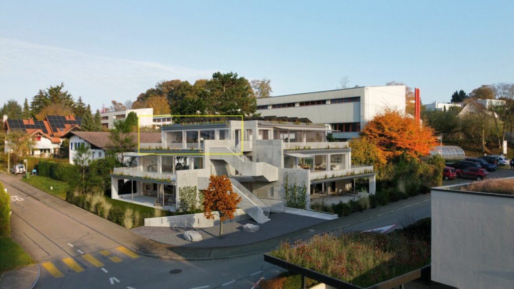 Neubau-Attikawohnung mit Seesicht in Ipsach - Bild 1