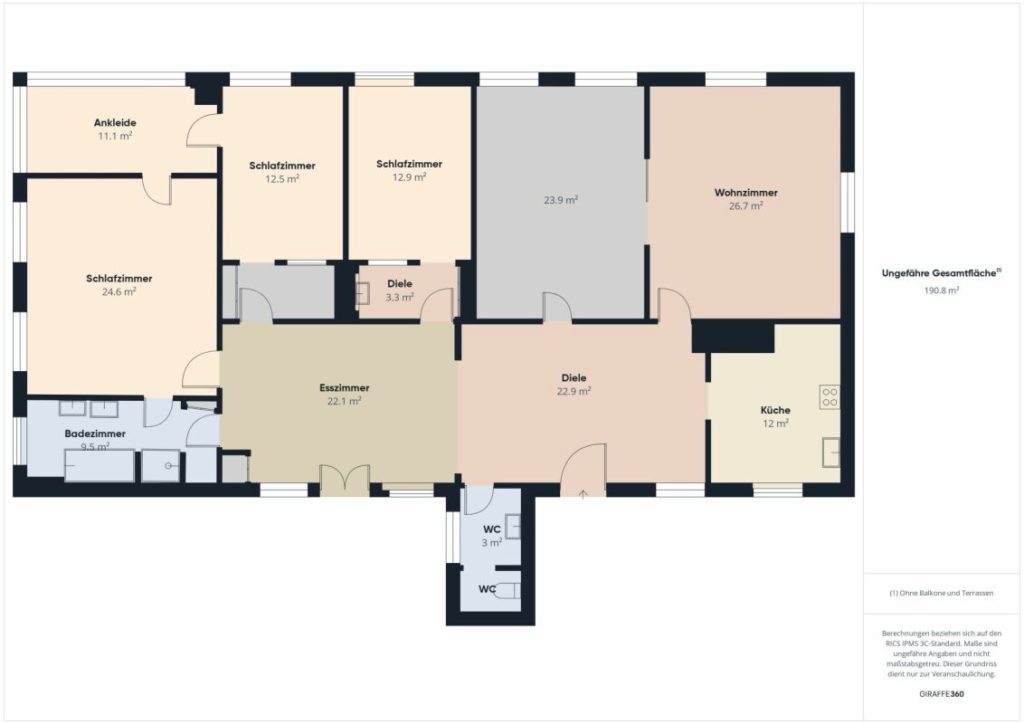 Möblierte Wohnung mit viel Platz  - ideal für eine Familie - Bild 10