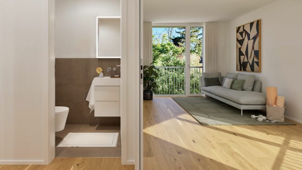 Modernes Wohnen im Grünen – 4.5-Zimmer-Neubauwohnung - Bild 9