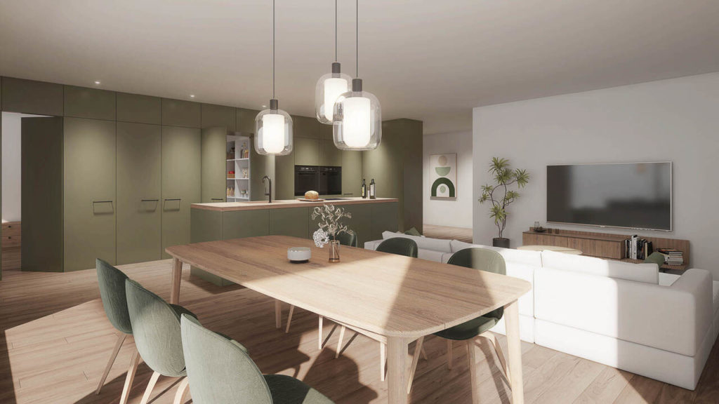 4.5 Zimmer Attikawohnung mit 133 m² Terrasse - Bild 2