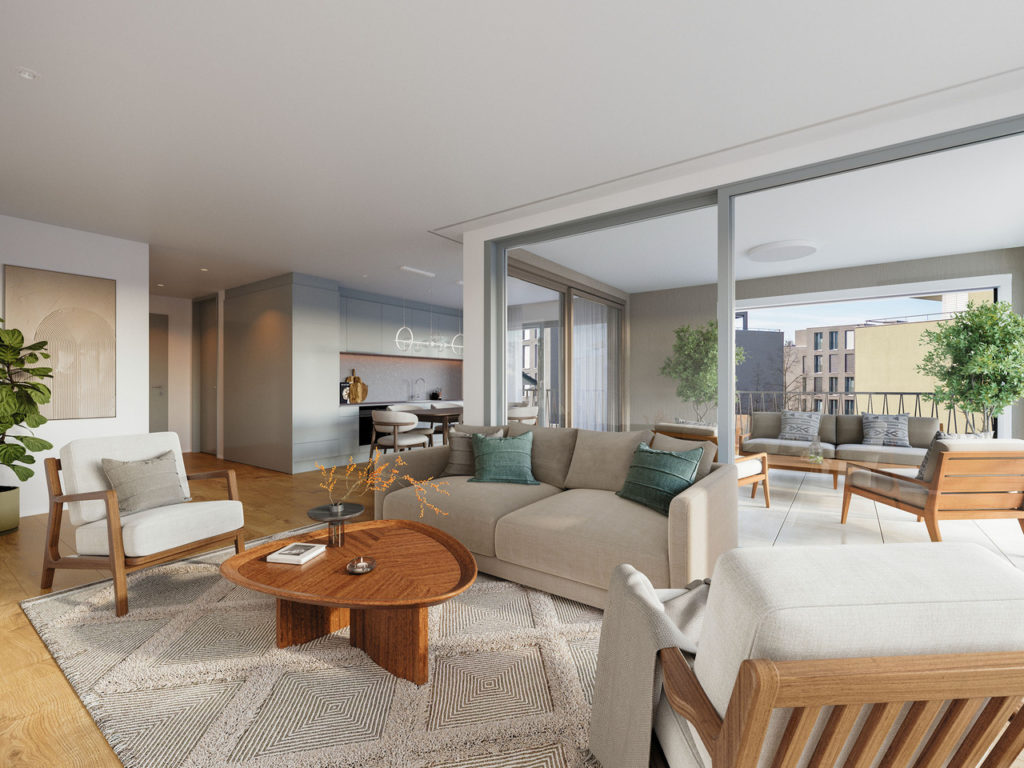 LETZTE FREIE WOHNUNG | Neubau BETPUR | 4.5-Zimmerwohnung mit 2 Loggien - Bild 1